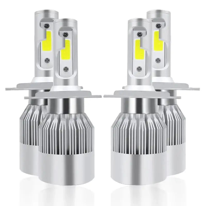 SUPER LED C6 H11 H3 H7  881 9005 HB4 9006 H13 6000K 72W 12V 7600LM