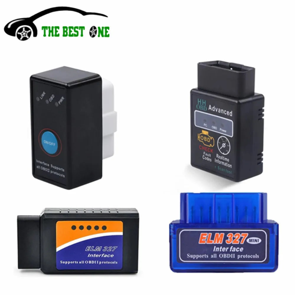 Diagnóstico Simples Super Mini ELM327 Bluetooth-Compatible V2.1 Auto Scanner WIFI ELM 327 V1.5 ELM327 Switch  Android IOS OBDII Car Diagnostic Tool