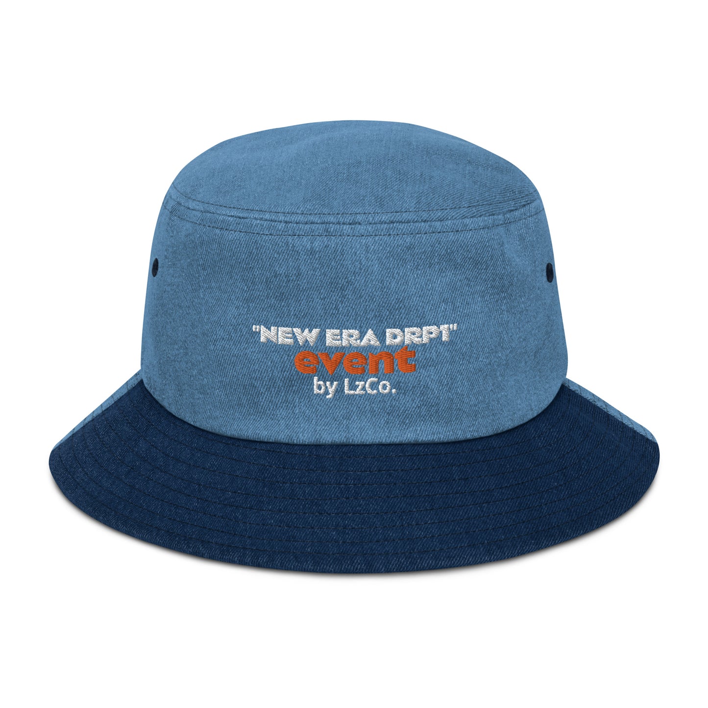 Chapéu bucket jeans "NEW ERA DRP1" Evento by LzCo.